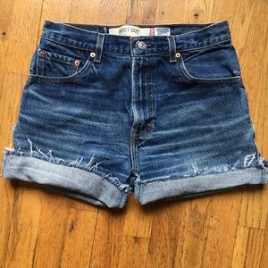 Vintage Worn-In 517 Levi Cutoff Shorts